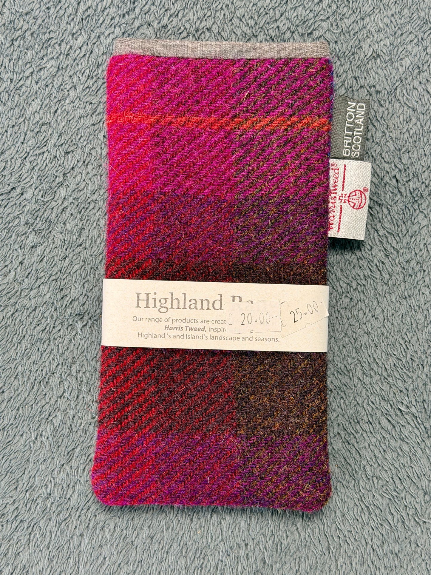 Harris Tweed Glasses Case