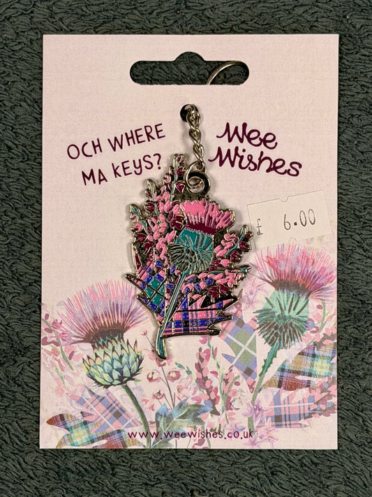 Keyring, Scottish Thistle
