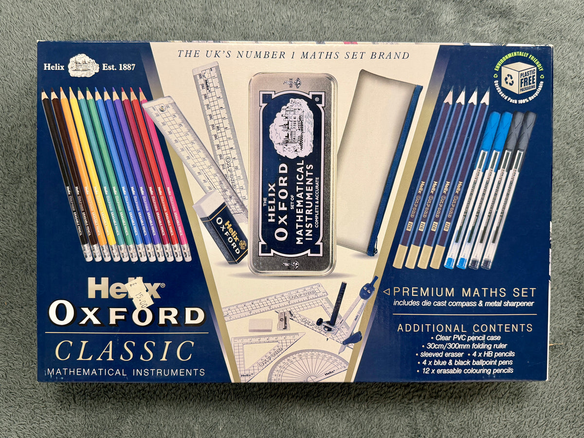 Helix Oxford Classic Premium Maths Set