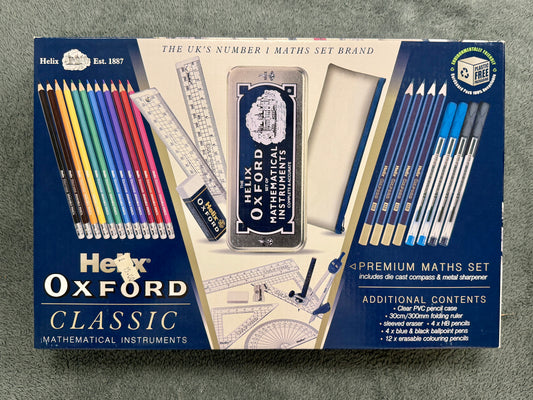 Helix Oxford Classic Premium Maths Set