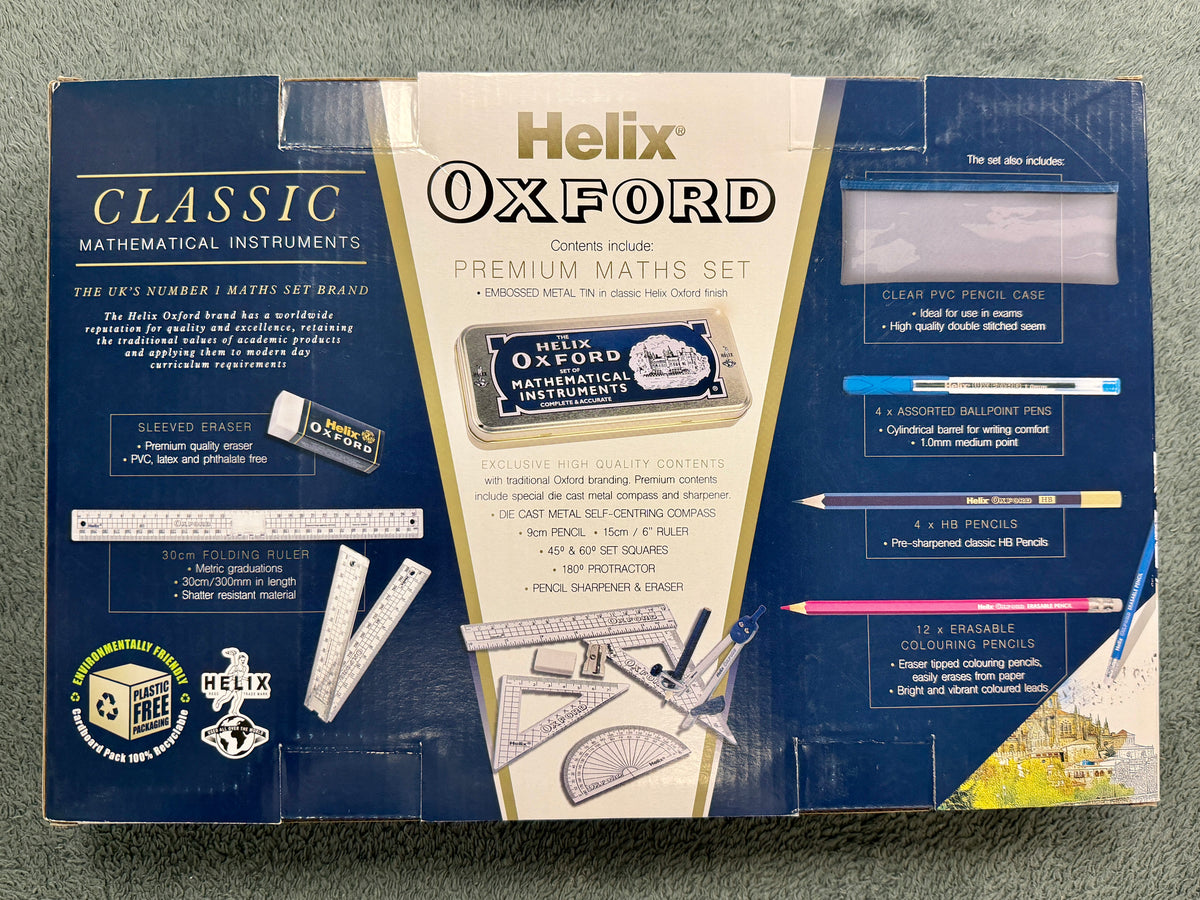 Helix Oxford Classic Premium Maths Set