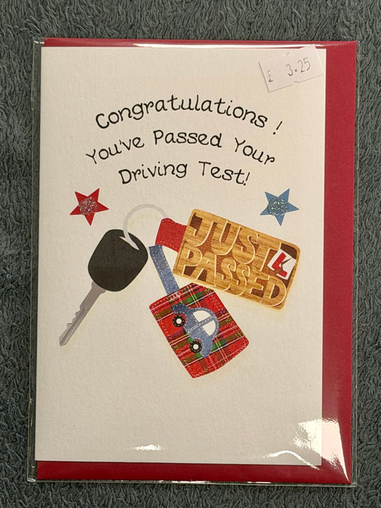 Congratulations Driving Test