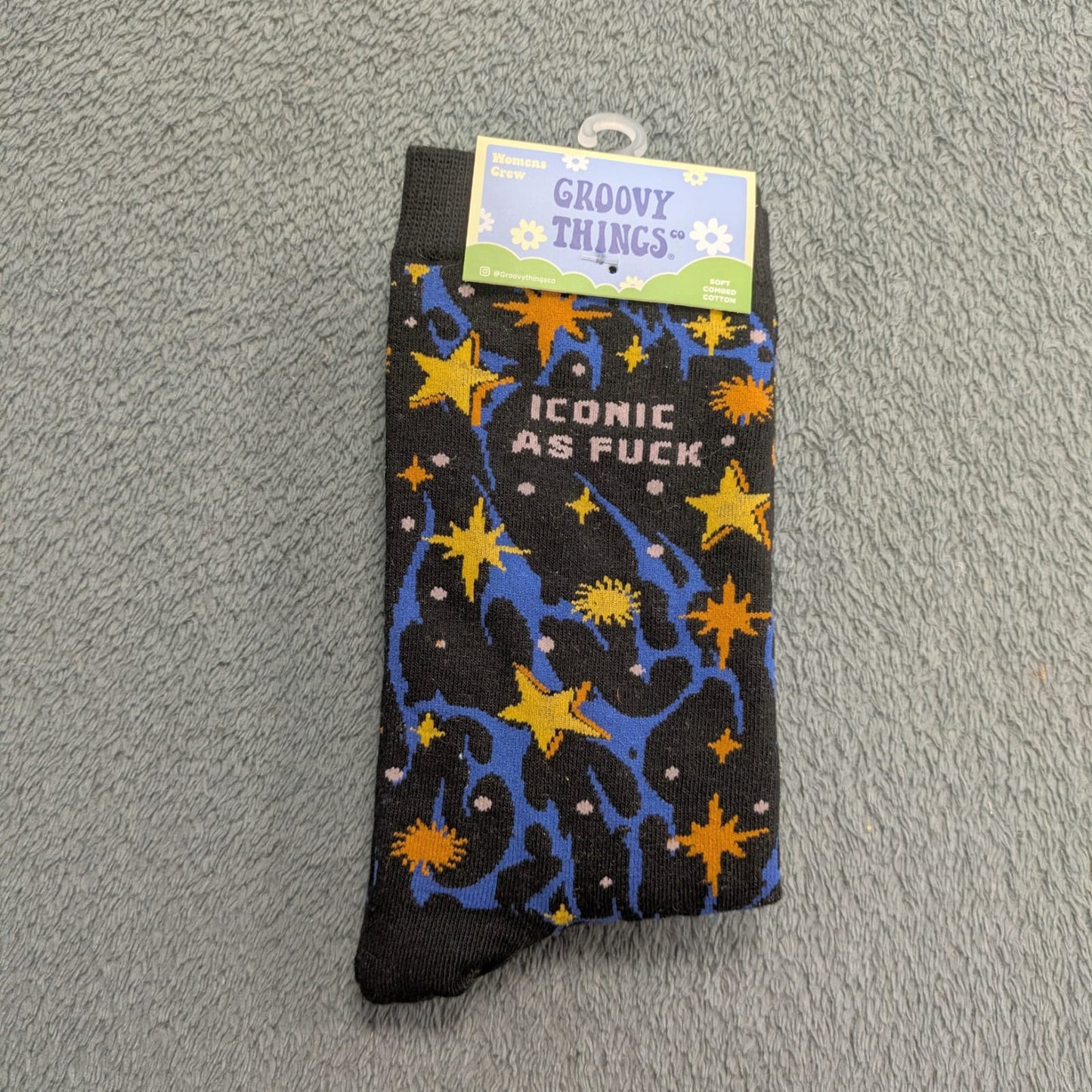 Iconic as F*** Socks by Groovy Things