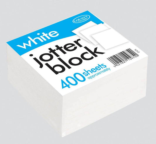 Jotter Block - white paper