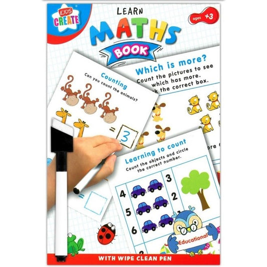 Kids Create Learn Maths Book
