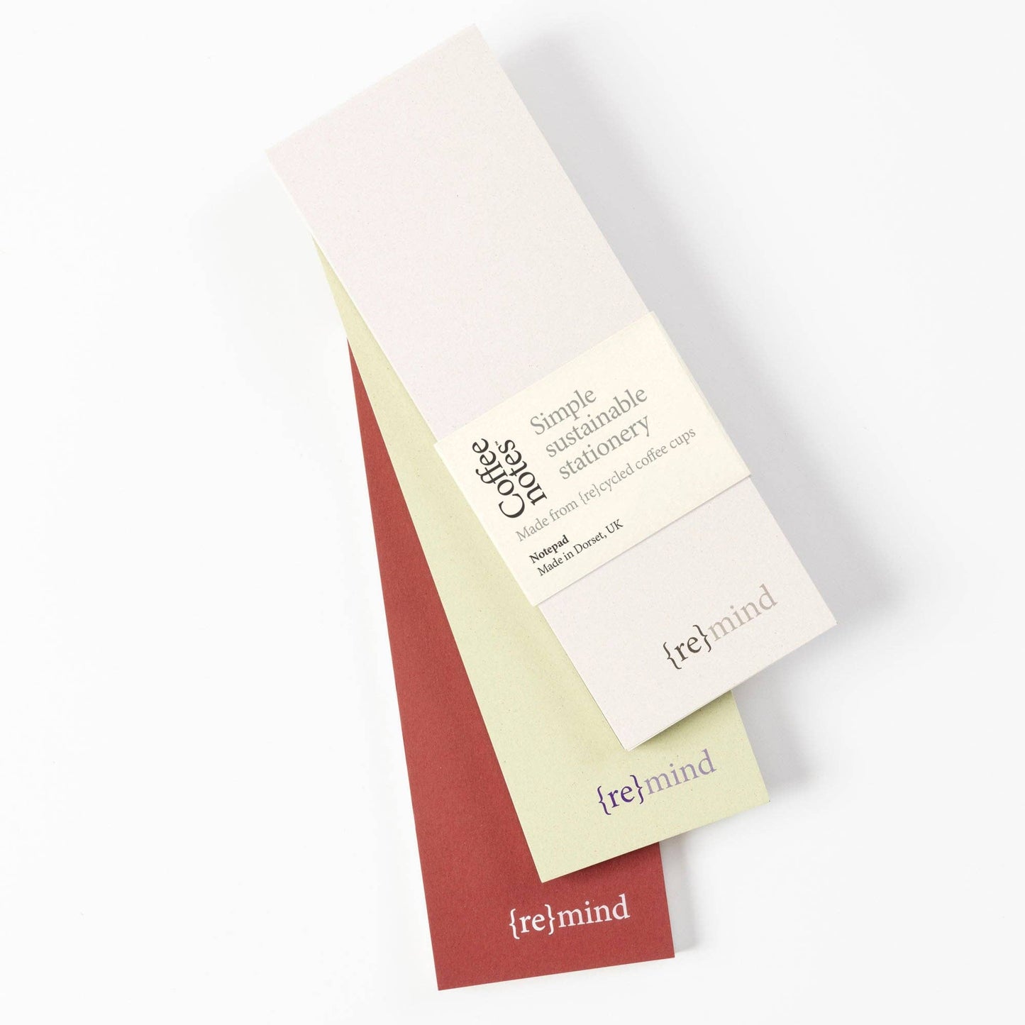 Coffeenotes Pack of 3 List Pads