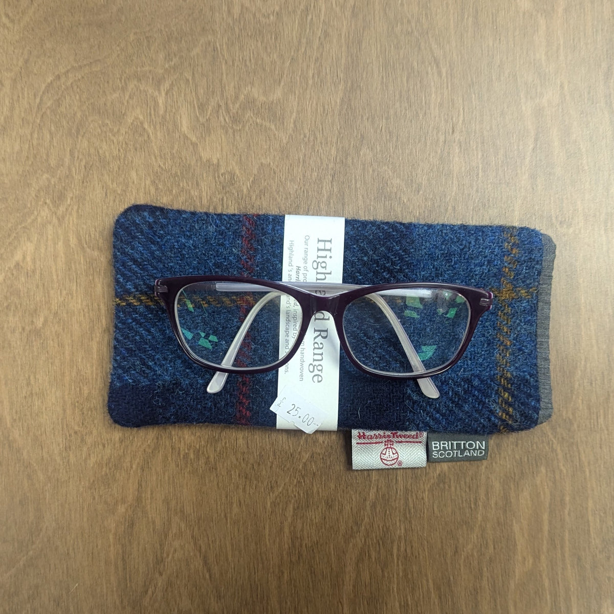 Harris Tweed Glasses Case