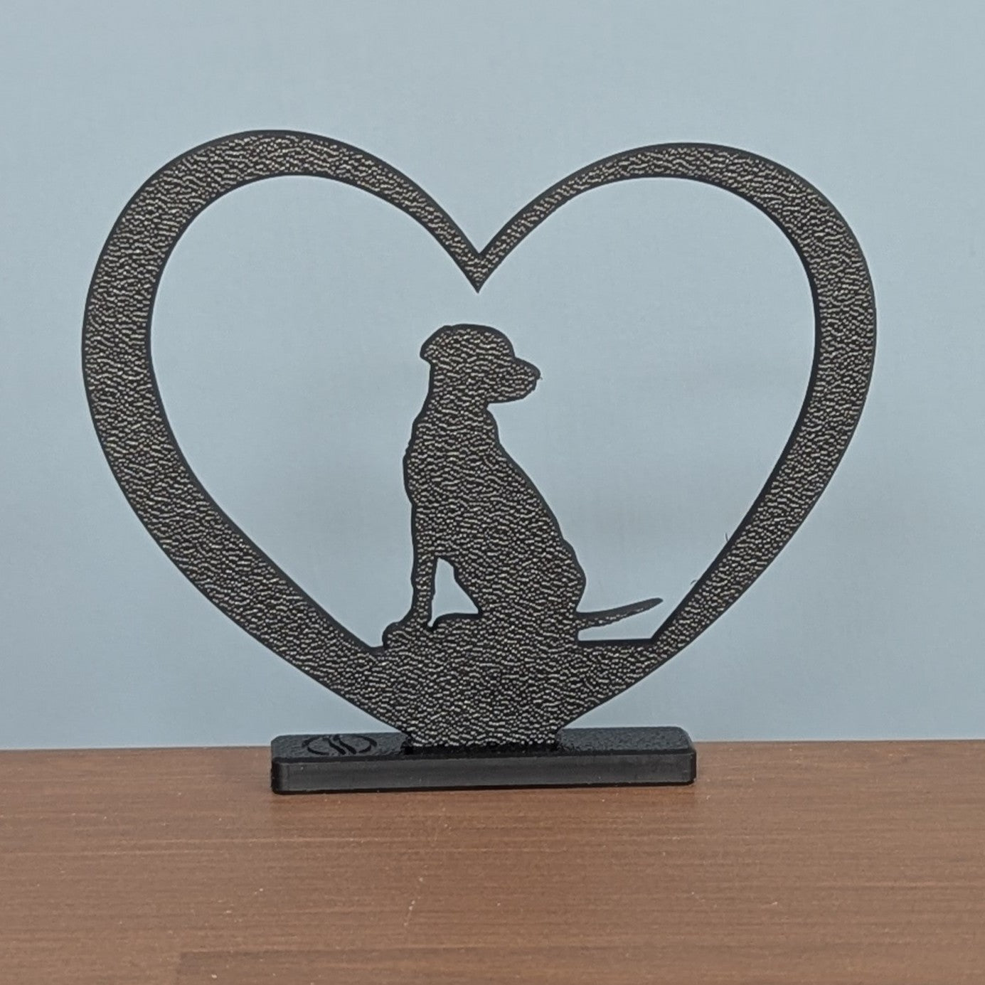 Shadow Shape - Labrador Heart