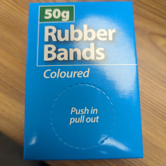 Rubber bands, 50g