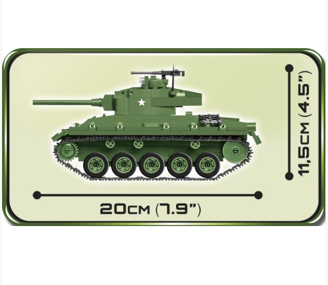 M24 Chaffee (1:28 scale)