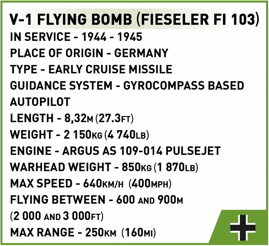 V1 Flying Bomb (FI 103)