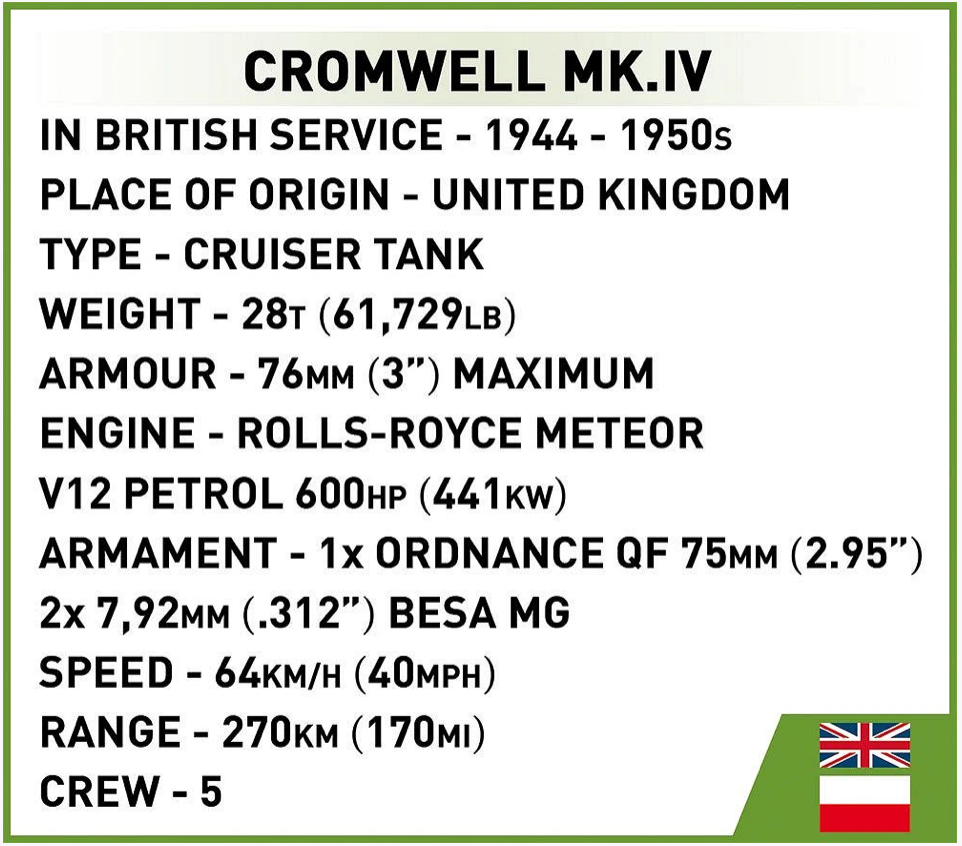 Cromwell Mk.IV (1:35 scale)