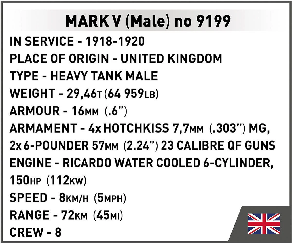 Mark V (Male) no 9199