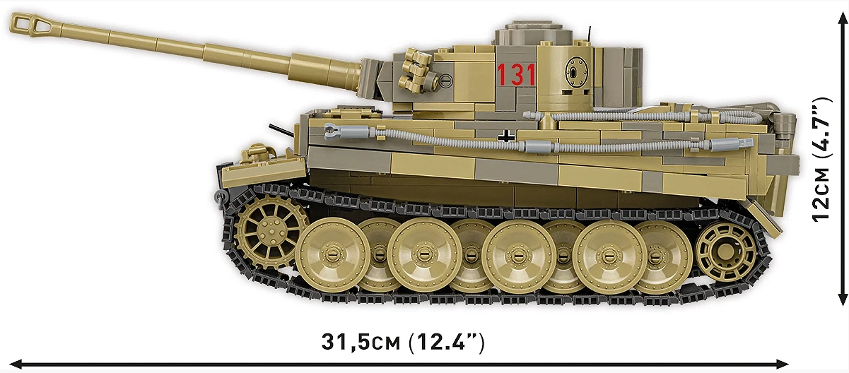 Panzer VI Tiger 131 (1:28 scale)