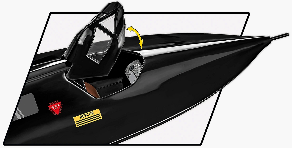 Lockheed SR-71 Blackbird Executive Edition 2 in 1