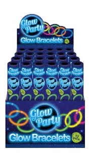 Glow Party Bracelets, Pk 12