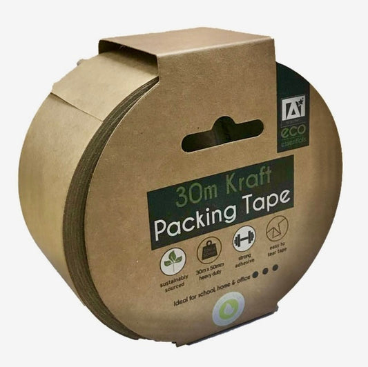Packing Tape, Kraft 30m x 50mm