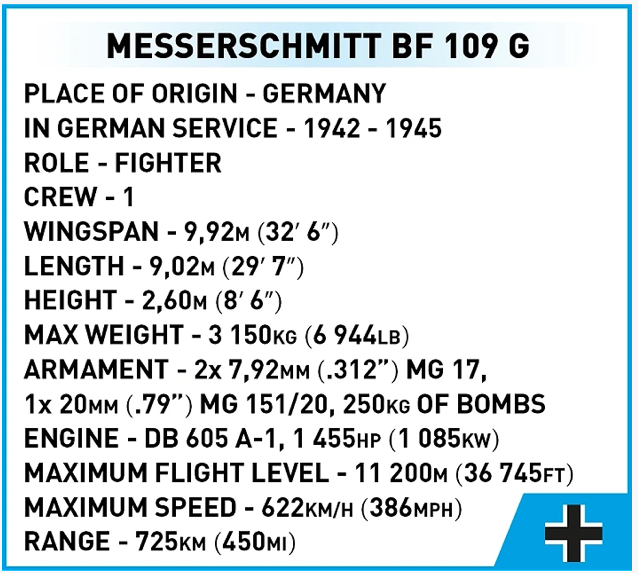 Messerschmitt Bf 109 G