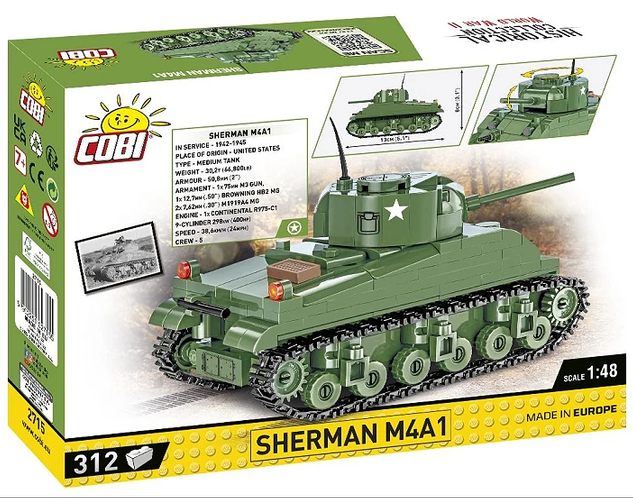 M4A1 Sherman (1:48 scale)