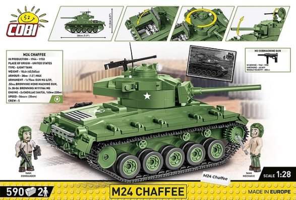 M24 Chaffee (1:28 scale)