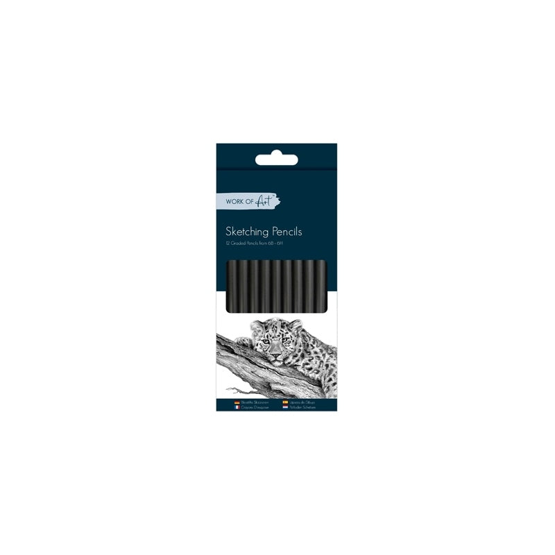 Sketching Pencils, Set of 10