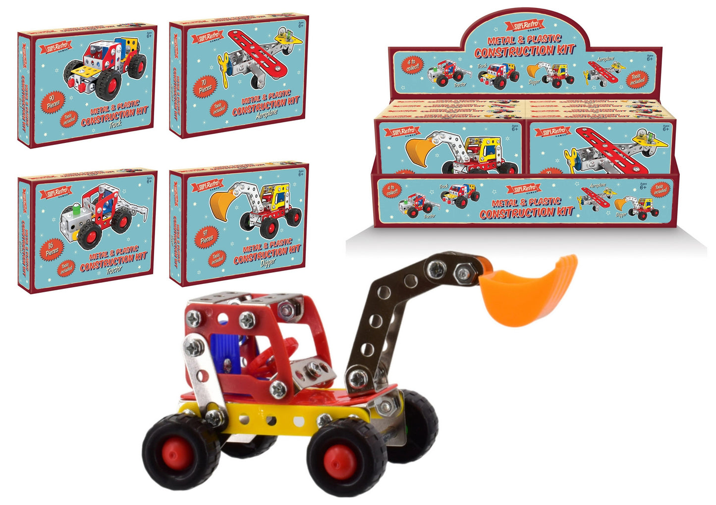 Metal & Plastic Construction Kit