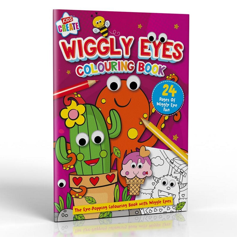 Wriggly Eyes Colouring Book