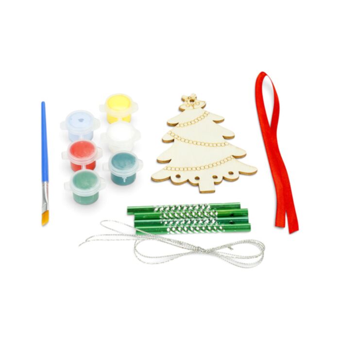 Jingle Bunch Paint Your Own DIY Christmas Windchime Decoration