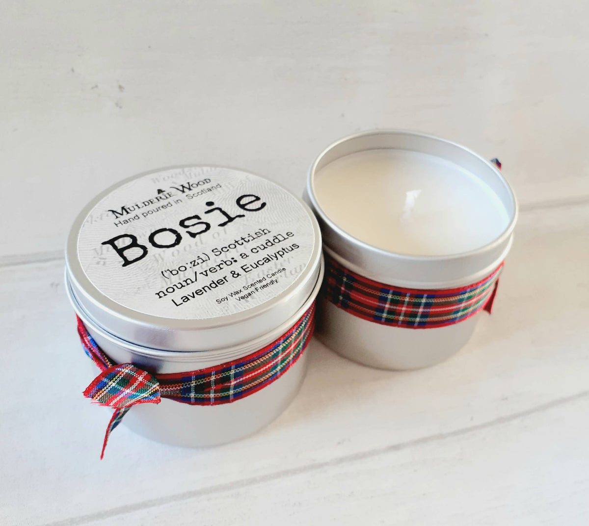 Bosie Lavender Lilac & Eucalyptus Scottish Love Candle
