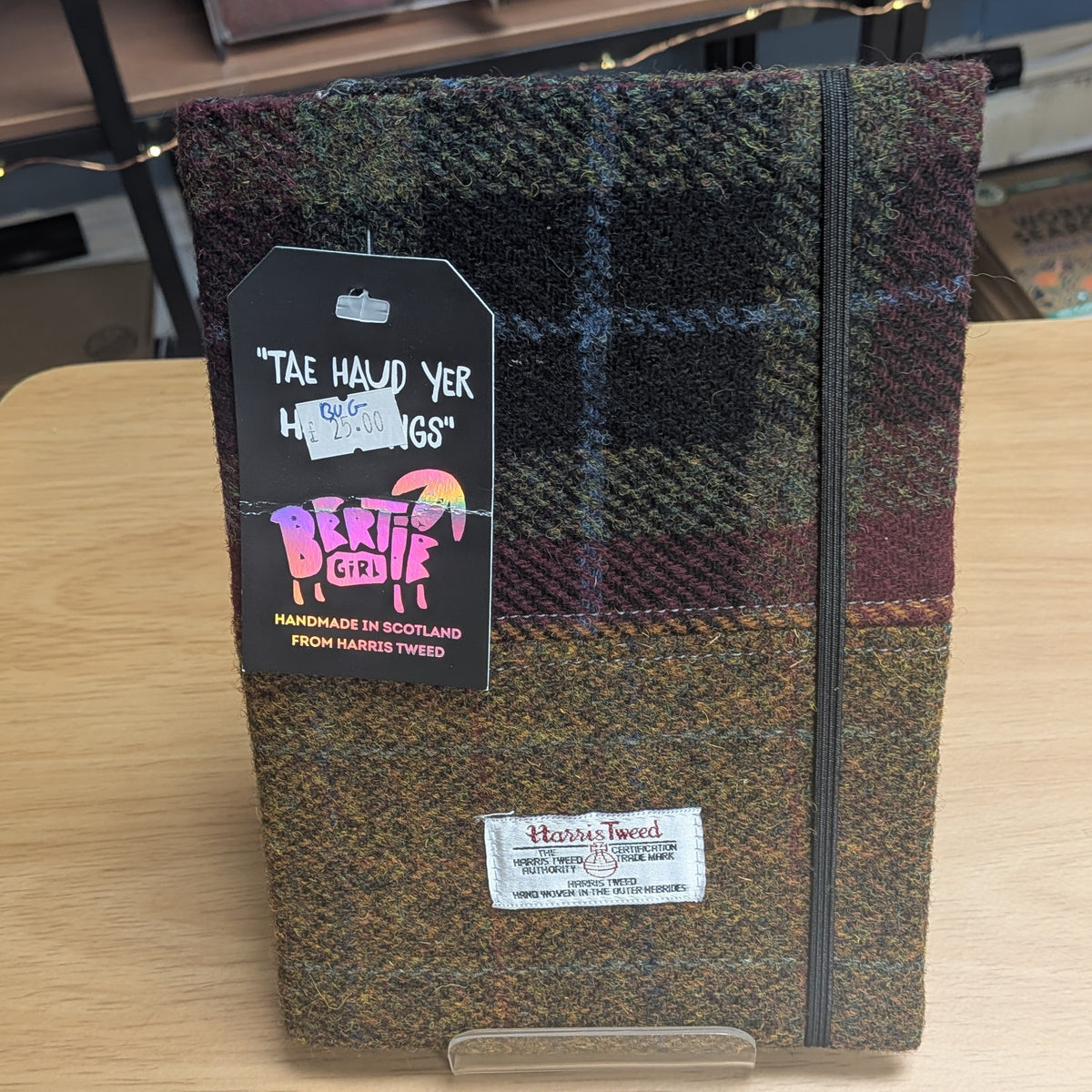 Harris Tweed Notebook - A5