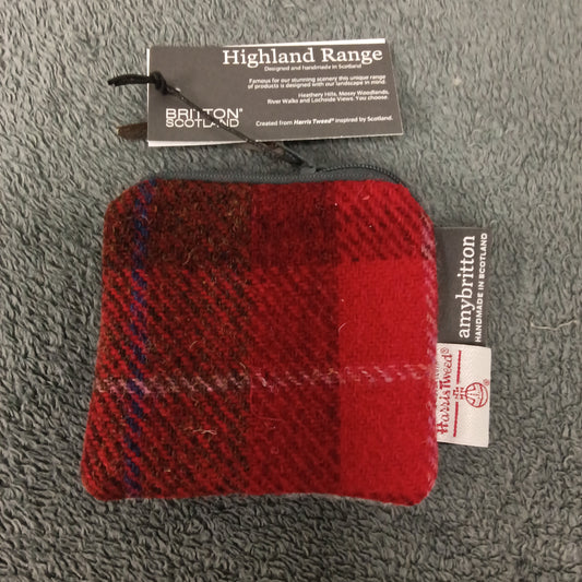 Harris Tweed Coin Purse - last one reduced to clear