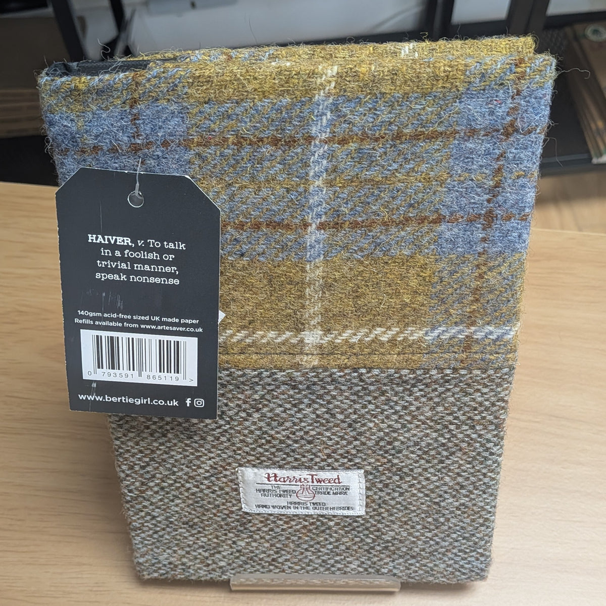 Harris Tweed Notebook - A5