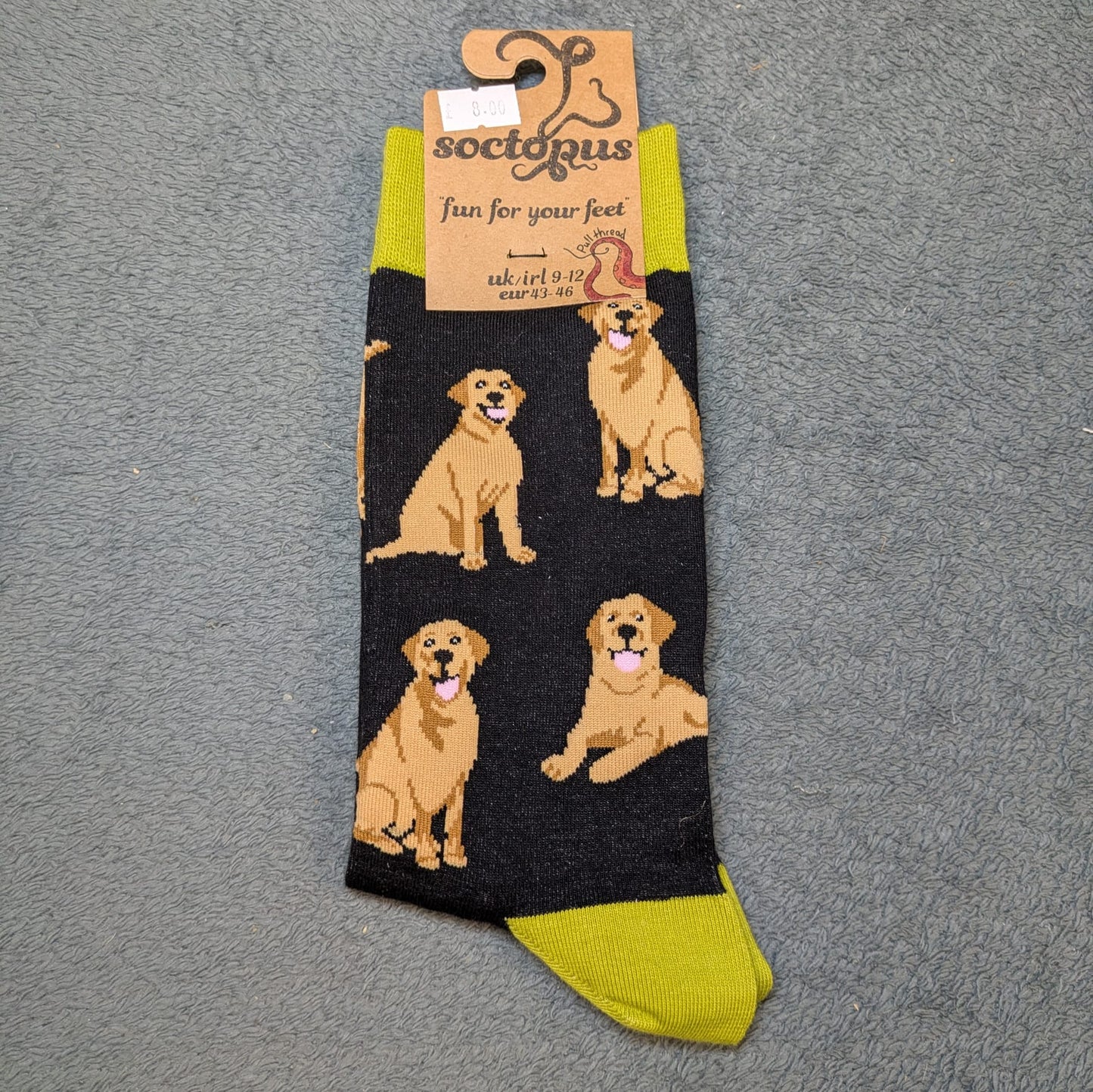 Labrador Socks by Socktopus