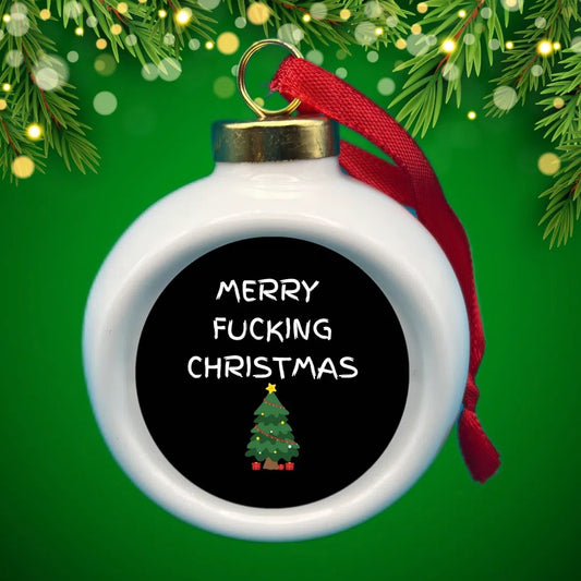 Naughty Christmas Bauble