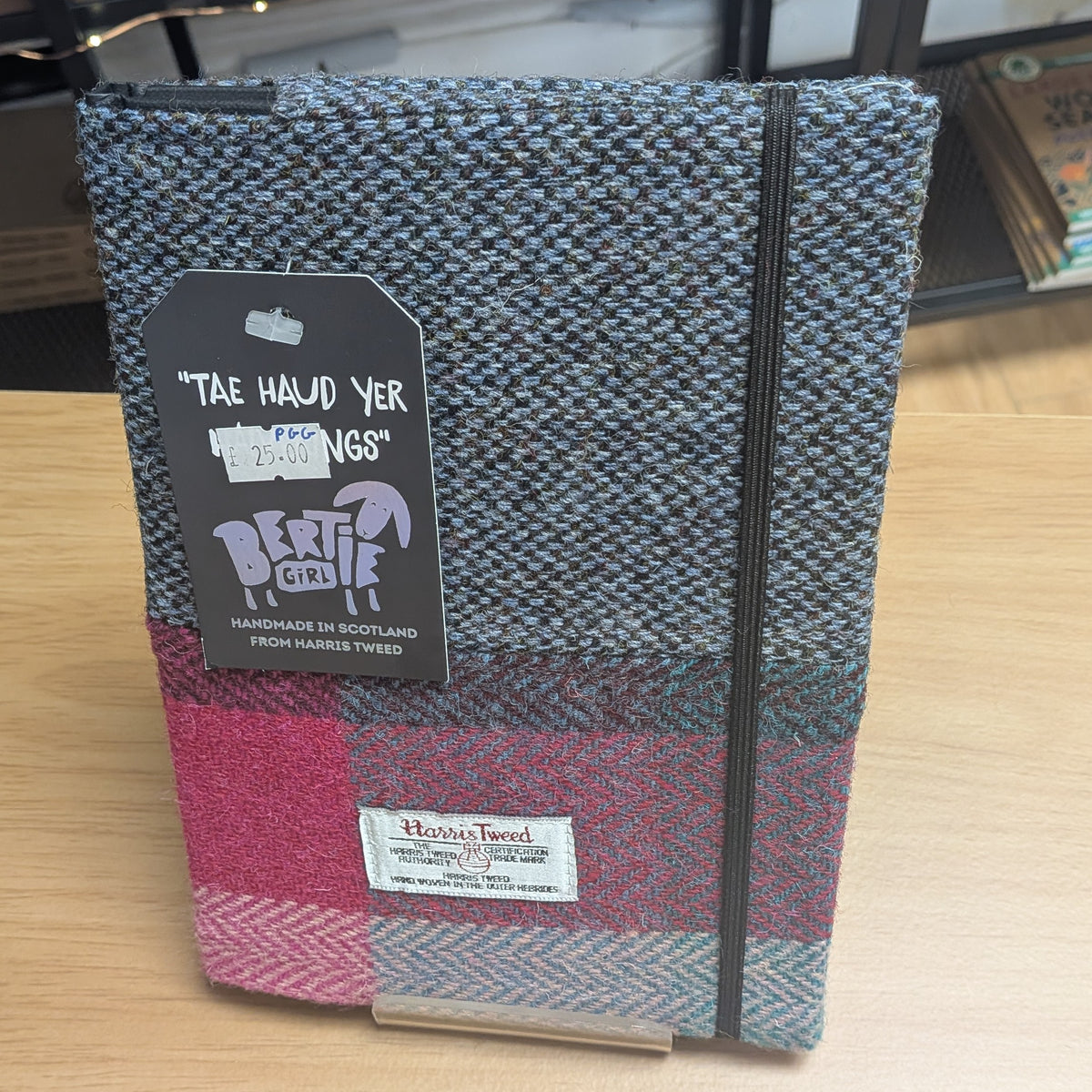 Harris Tweed Notebook - A5