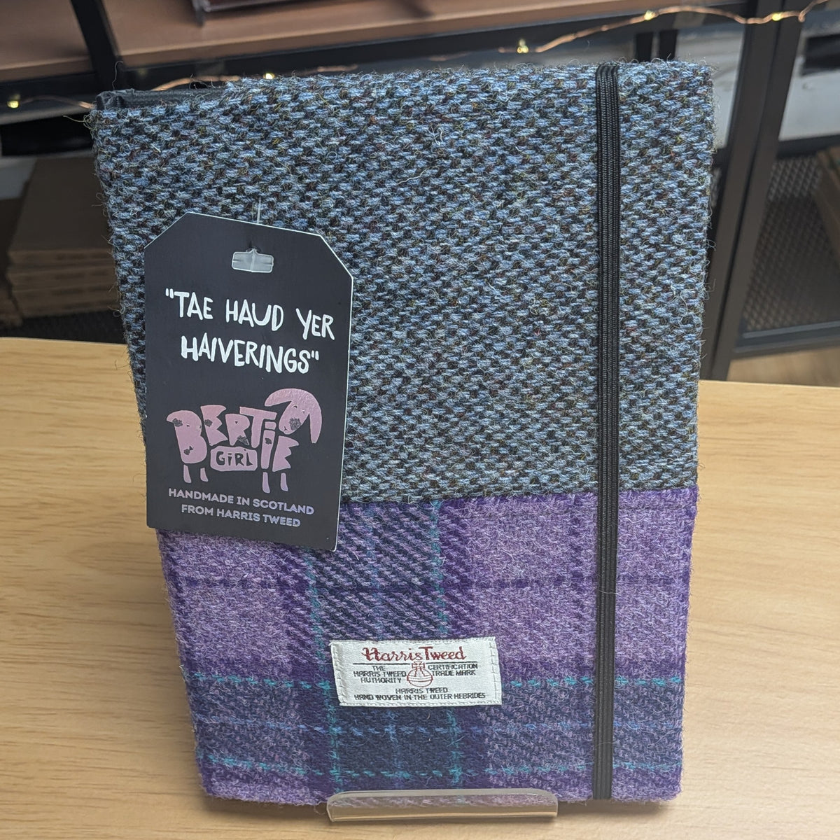 Harris Tweed Notebook - A5