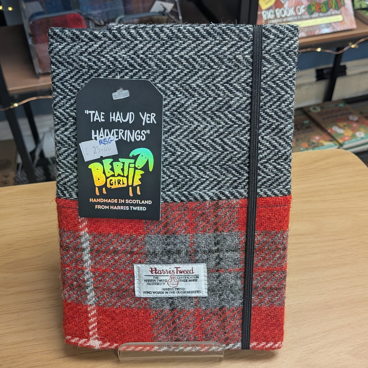 Harris Tweed Notebook - A5