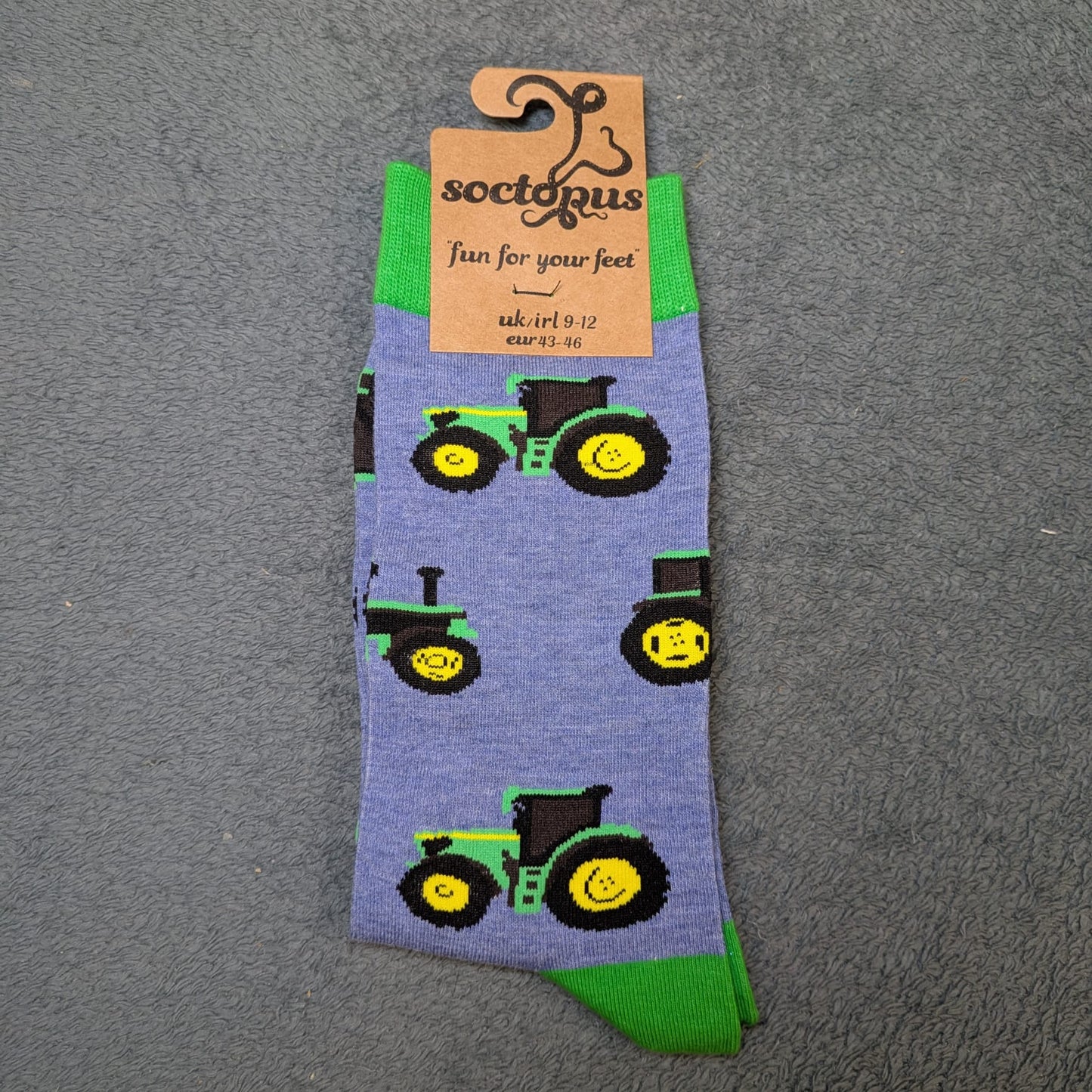 Green Machine Socks by Socktopus